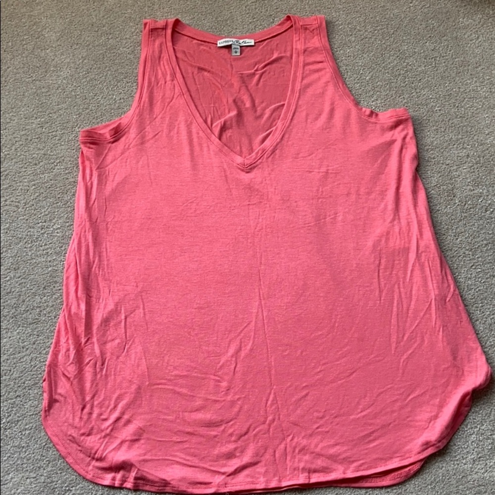 NWOT Express pink tank top